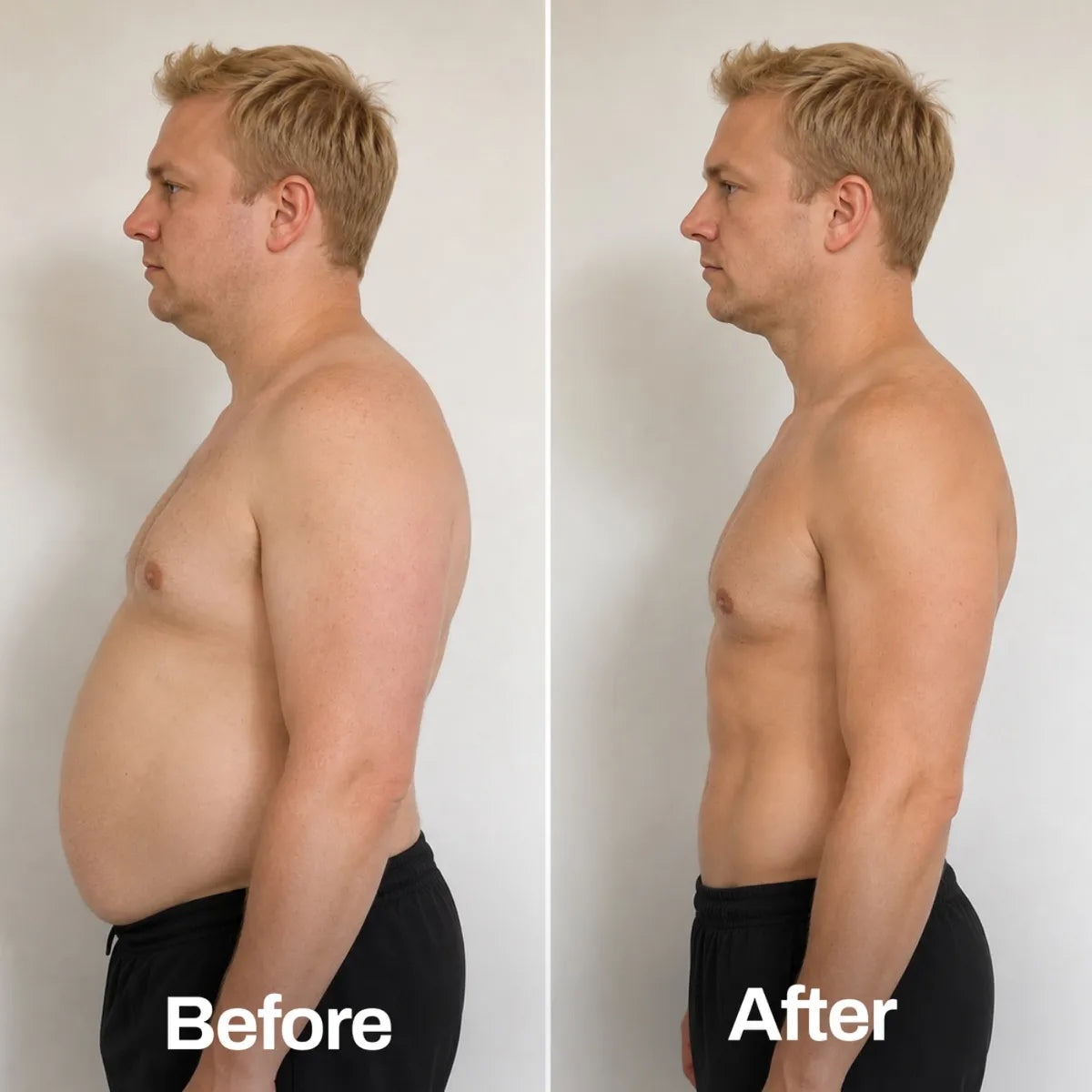 Before & after